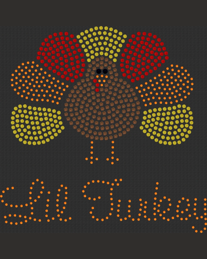 Lil Turkey Bling Apparel – Youth Girls and Baby Onesie