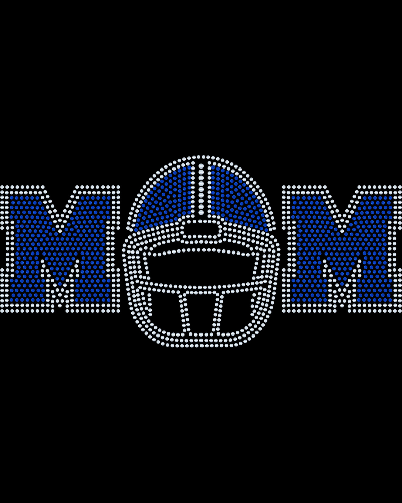 Football Mom with Customized Team Name Bling Apparel – Ladies V-Neck Tee, Unisex Crewneck, Ladies Long Sleeve V-Neck Shirt, Unisex Sweatshirt