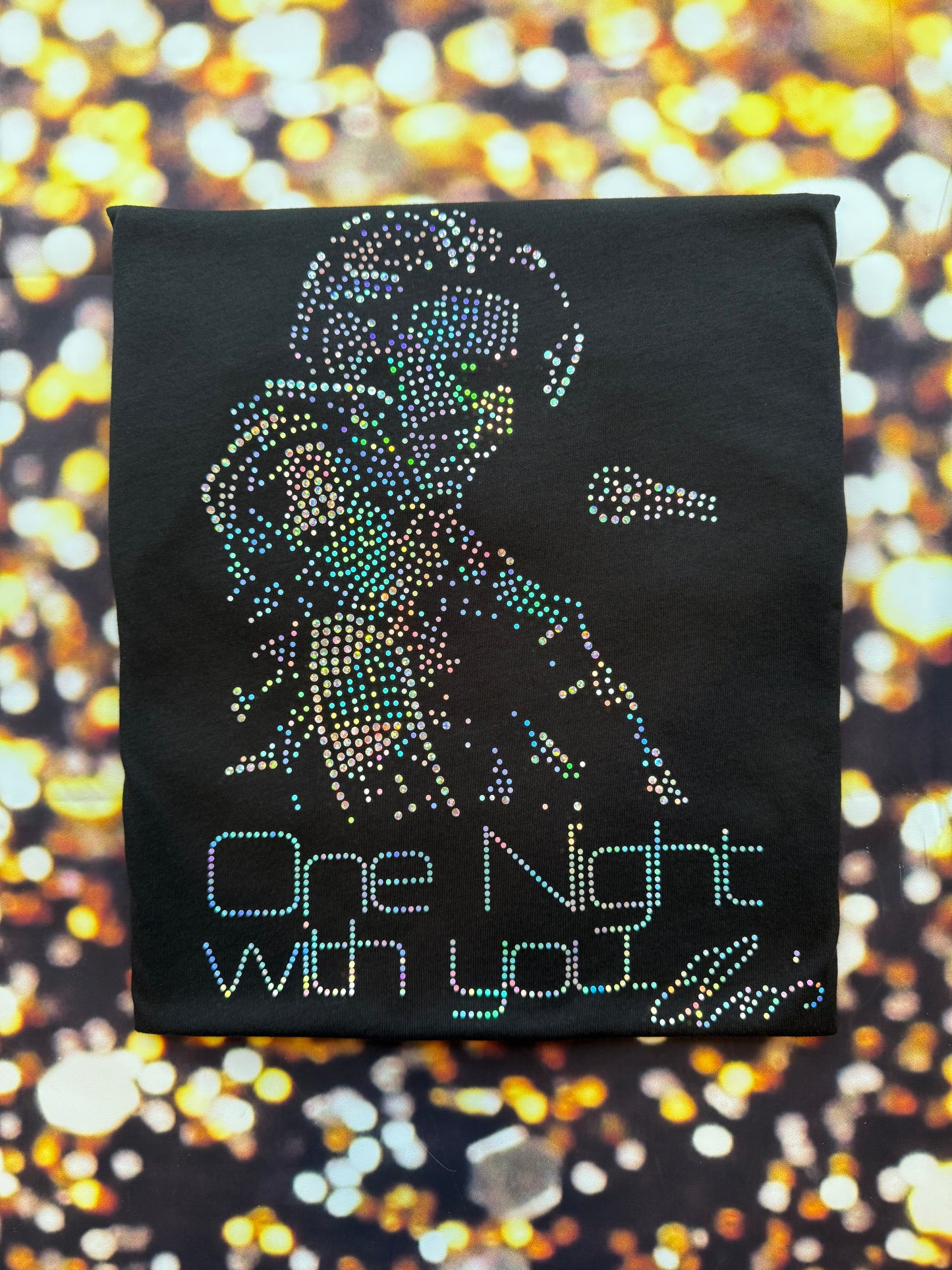 Elvis One Night With You BLING Spangle Tees, Tanks, Long Sleeve, Sweatshirts! Elvis 1968 Comeback Special Bling! Elvis Tank Top!