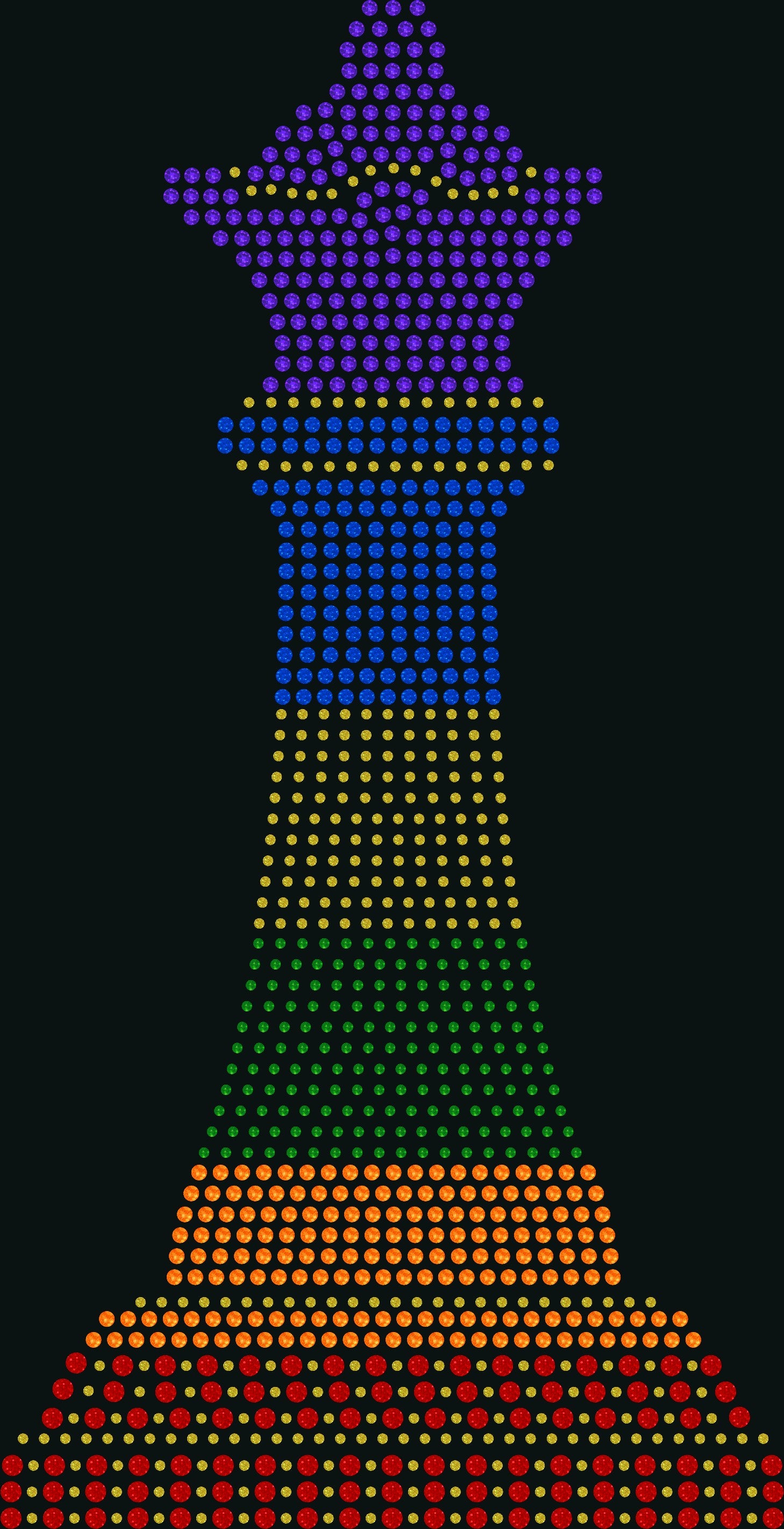 Pride Queen Bling Tee, Sparkling Pride Bling T-Shirt, Pride Chess Piece Tee, Tank or Sweatshirt Available - Stitch N Bling