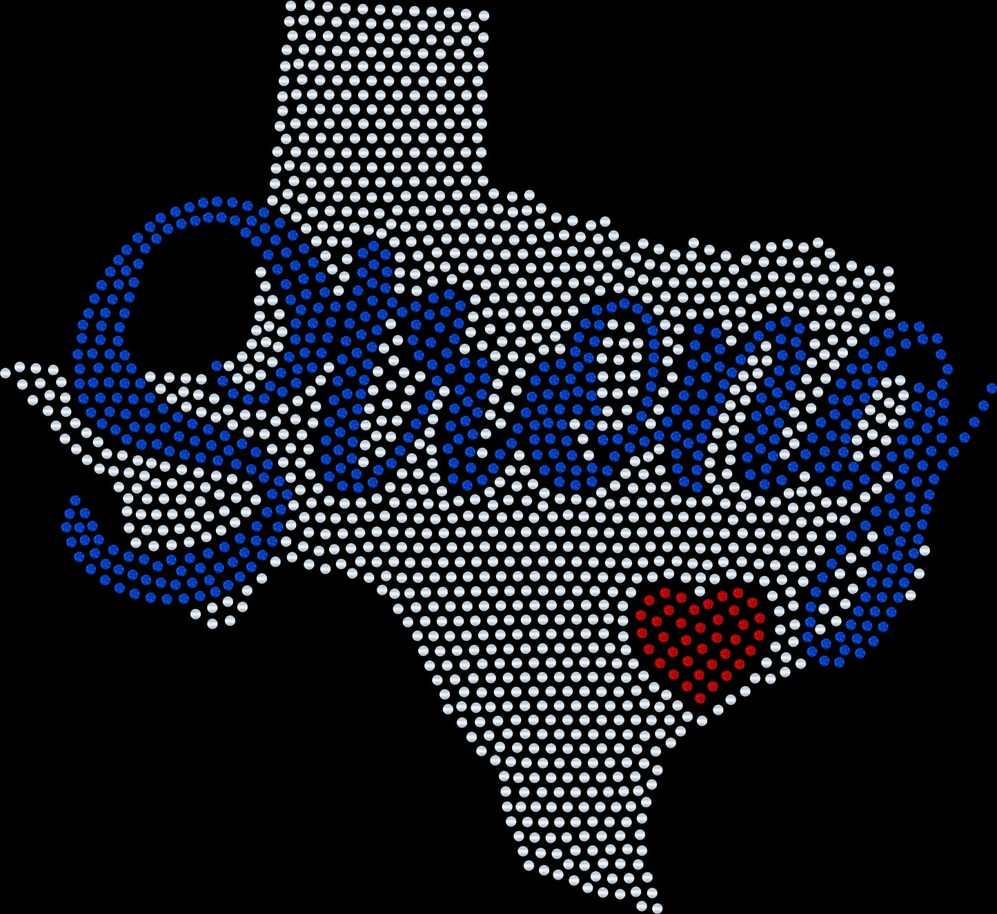 Texas Strong Heart Bling Shirt/State of Texas Sparkle Tee/ Texas Spirit Tee, Long Sleeve, Sweatshirt