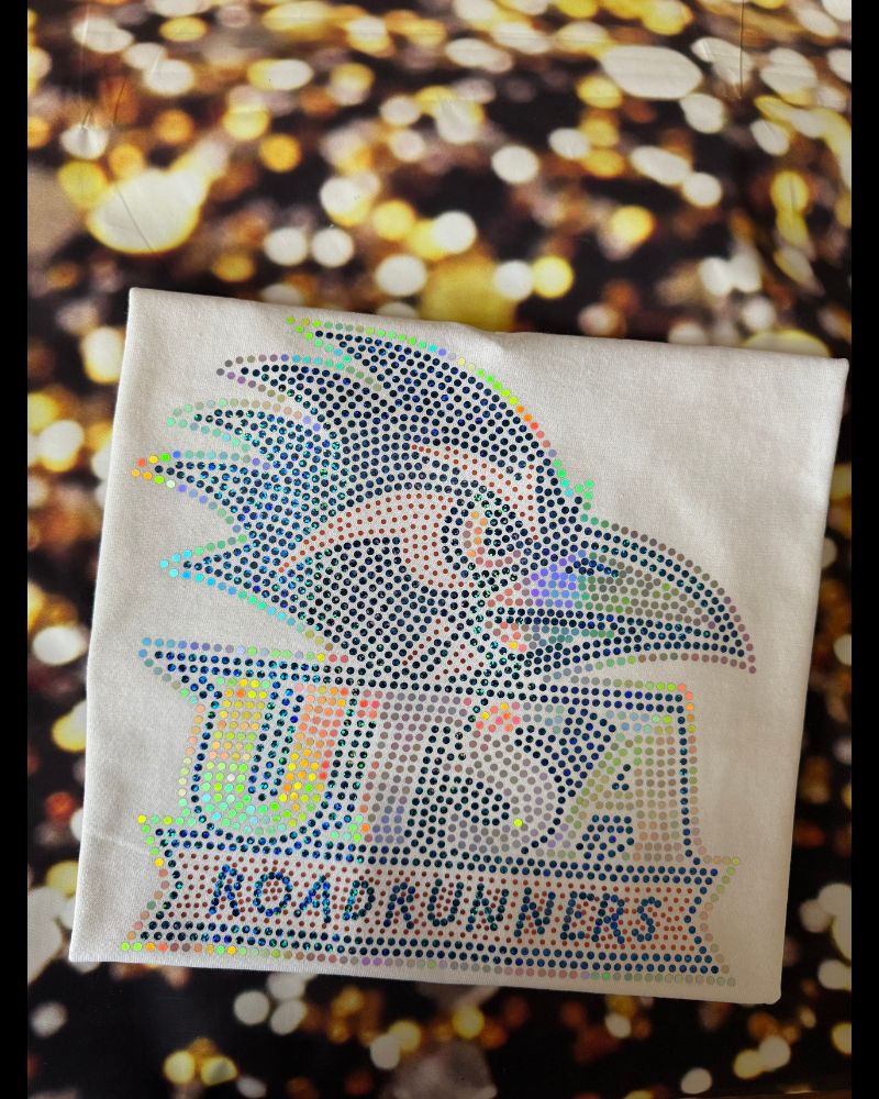 UTSA Roadrunners Texas University of Texas at San Antonio College Sports Bling Apparel -  Ladies V-Neck Tee, Unisex Crewneck, Ladies Long Sleeve V-Neck Shirt, Unisex Sweatshirt