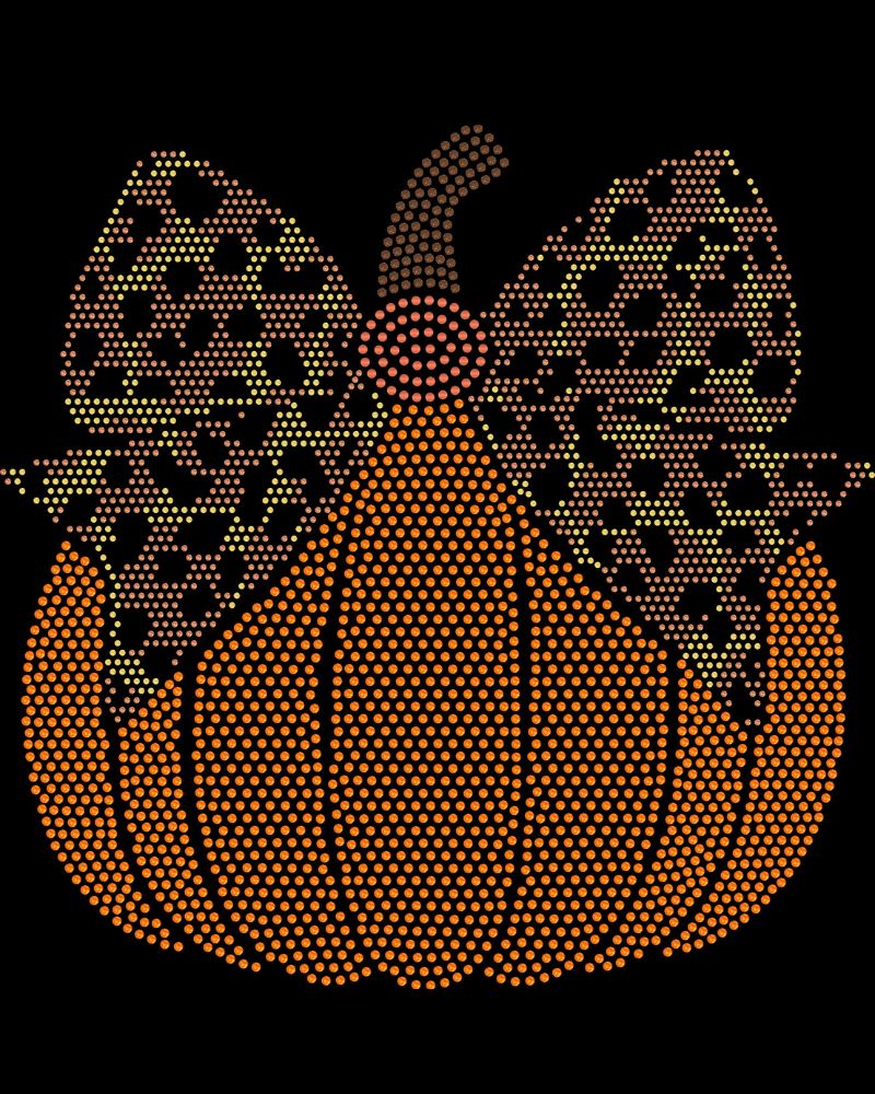 Pumpkin Sparkle Fall Bling Apparel – Ladies V-Neck Tee, Unisex Crewneck, Ladies Long Sleeve V-Neck Shirt, Unisex Sweatshirt