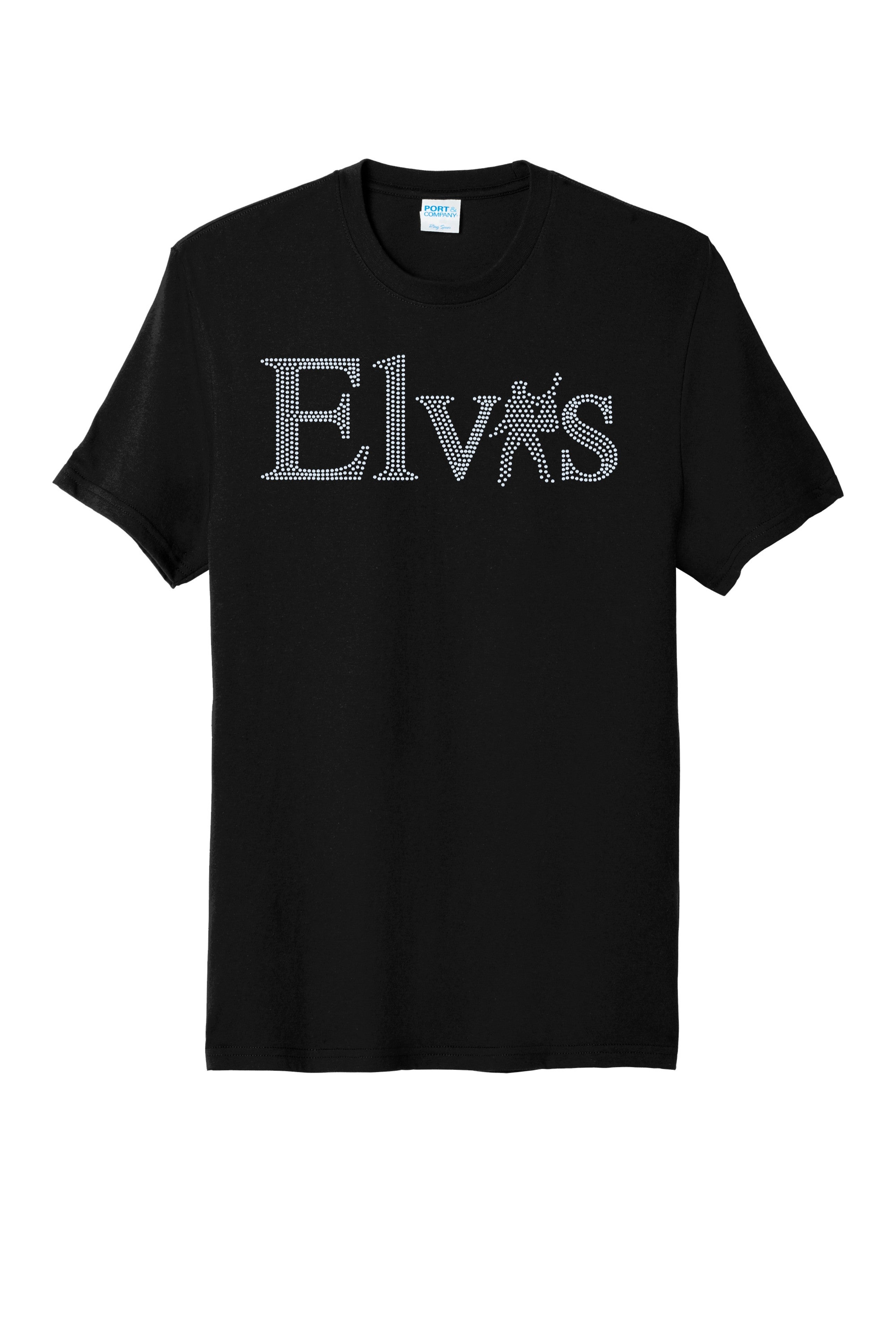 Elvis Presley Bling Apparel – Ladies V-Neck Tee, Unisex Crewneck, Ladies Long Sleeve V-Neck Shirt, Unisex Sweatshirt