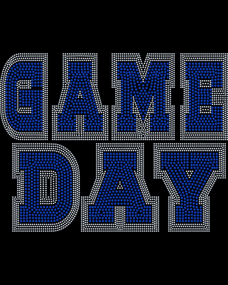 GAME DAY Sports Bling Apparel - Ladies V-Neck Tee, Unisex Crewneck, Ladies Long Sleeve V-Neck Shirt, Unisex Sweatshirt! Choose your Color!