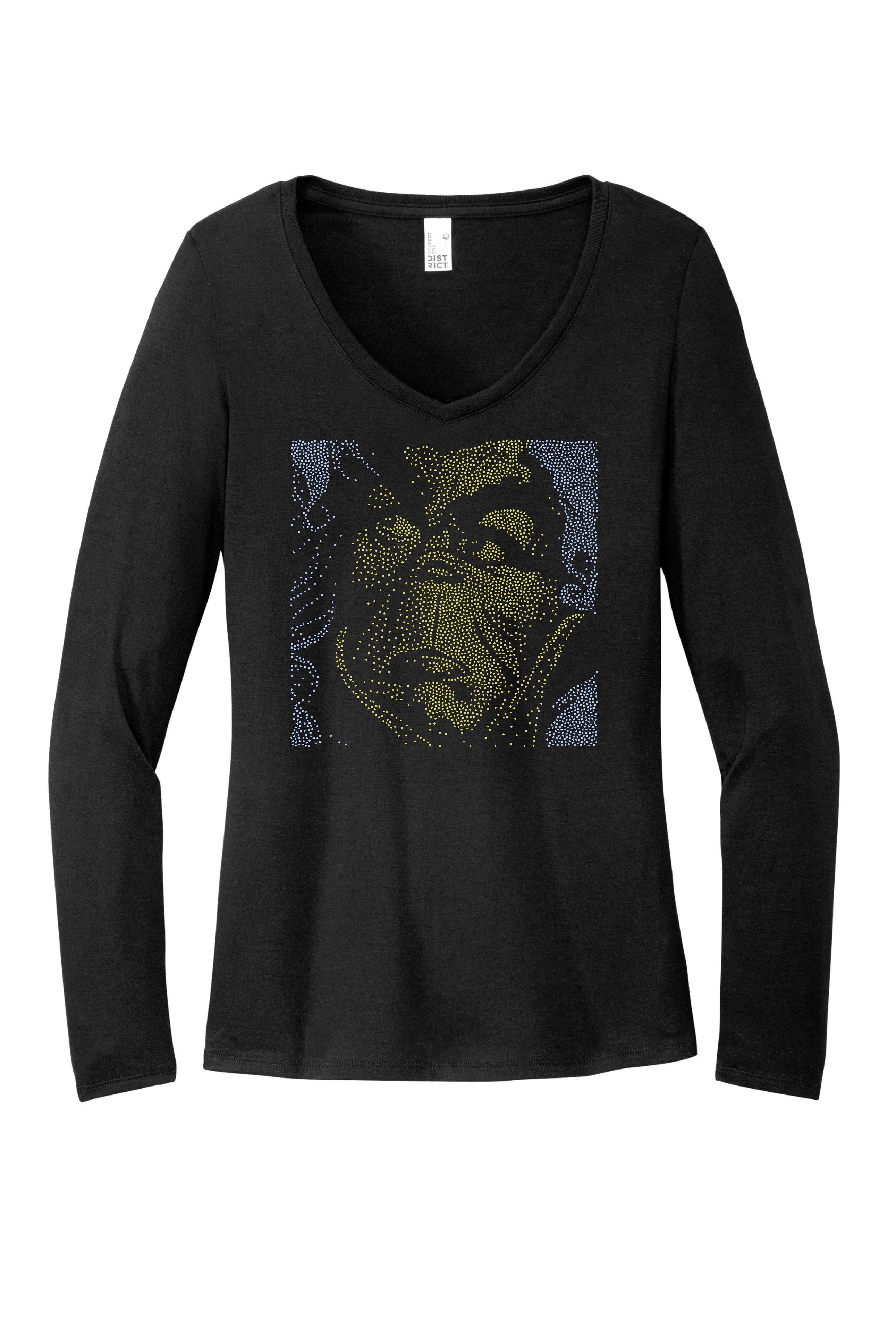 Christmas Grinch Bling Apparel β Ladies V-Neck Tee, Unisex Crewneck, Ladies Long Sleeve V-Neck Shirt, Unisex Sweatshirt
