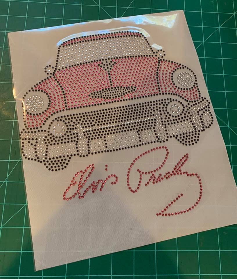 Elvis Bling Bag / Elvis Bag / Graceland Zippered Tote bag! - Stitch N Bling