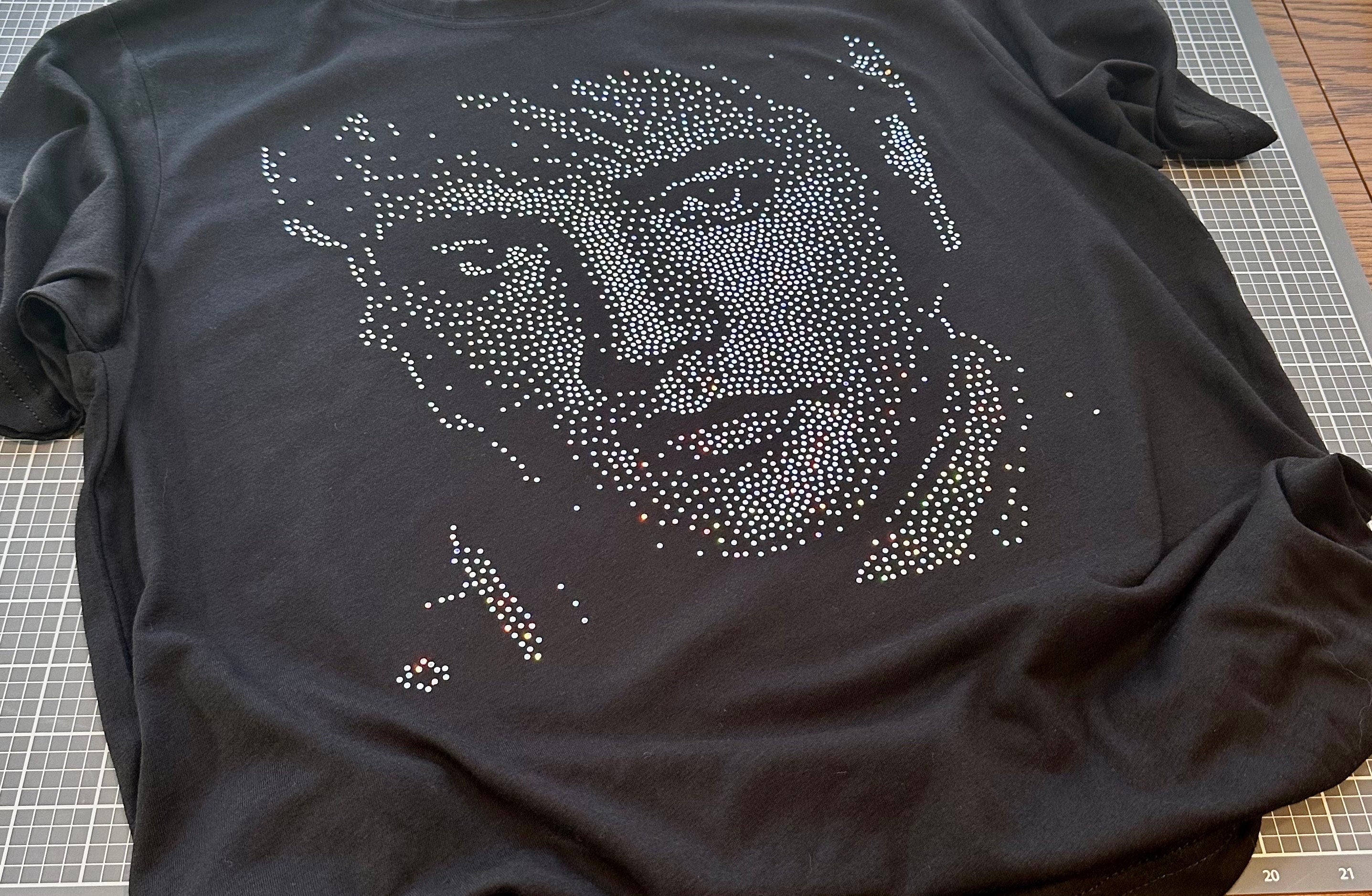 Elvis BLING Spangle Tees, Long Sleeve or Sweatshirts! Tees, Long Sleeves, Sweatshirts and Tank Tops! Plenty of sparkly bling! Graceland! - Stitch N Bling
