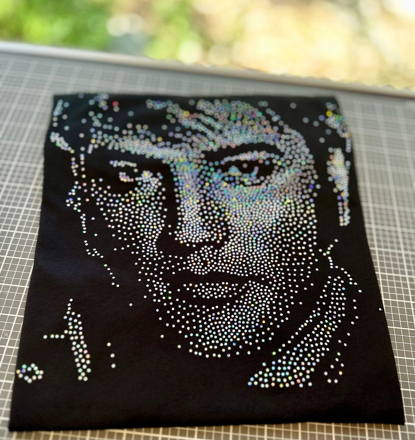 Elvis Jailhouse Rock Bling Tee! Tees, Long Sleeves, Sweatshirts and Tank Tops! Plenty of sparkly bling! Graceland Tee, Memphis Tee! - Stitch N Bling