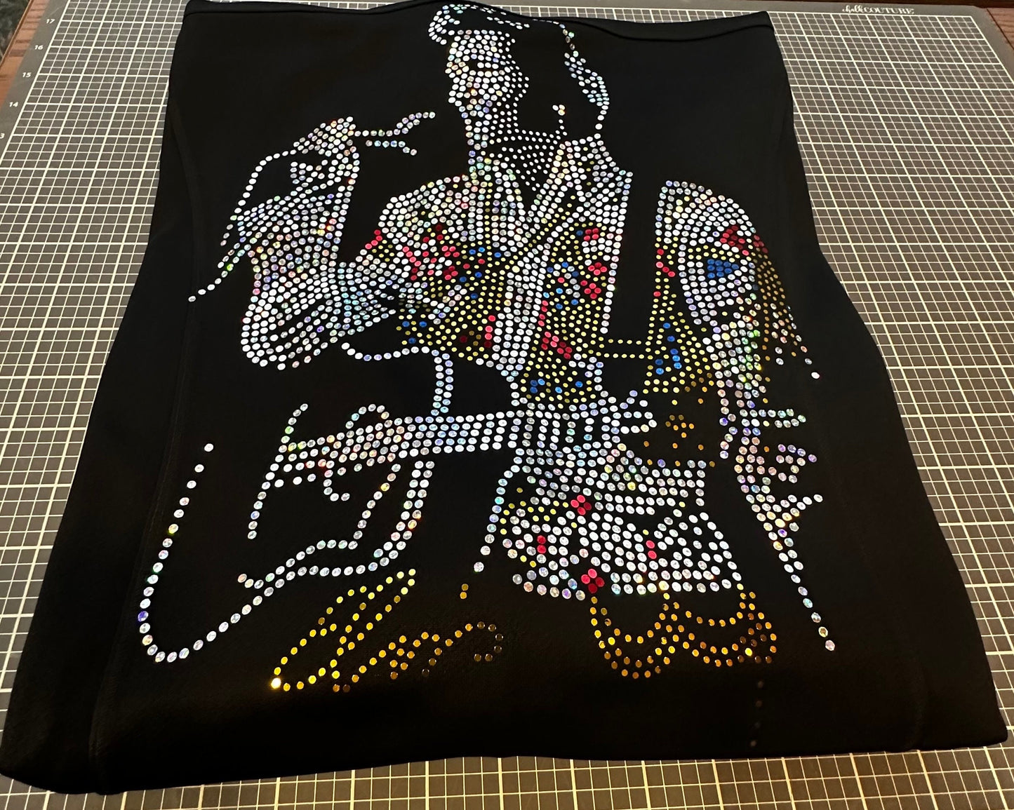 Elvis Bling Full Body Jumpsuit Elvis / XL Elvis Design Jacket or Sweatshirt! Singing Elvis with Bling! - Stitch N Bling