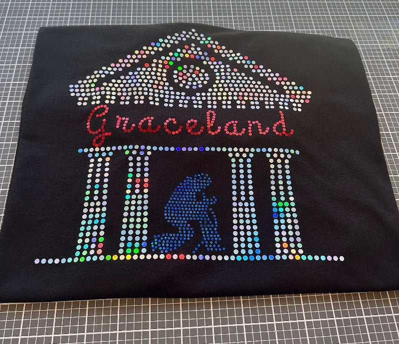 Elvis Presley Graceland Tee! Elvis Home/Graceland / Elvis Bling / Personalization available - Stitch N Bling