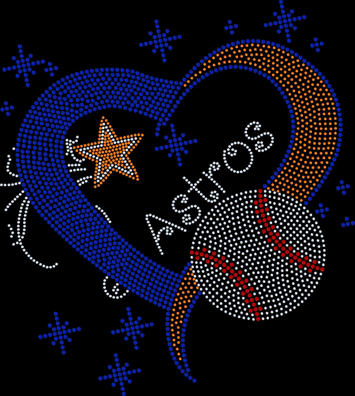 Houston Astros Bling / Baseball Sparkle / Texas Sports Bling Tee - Stitch N Bling