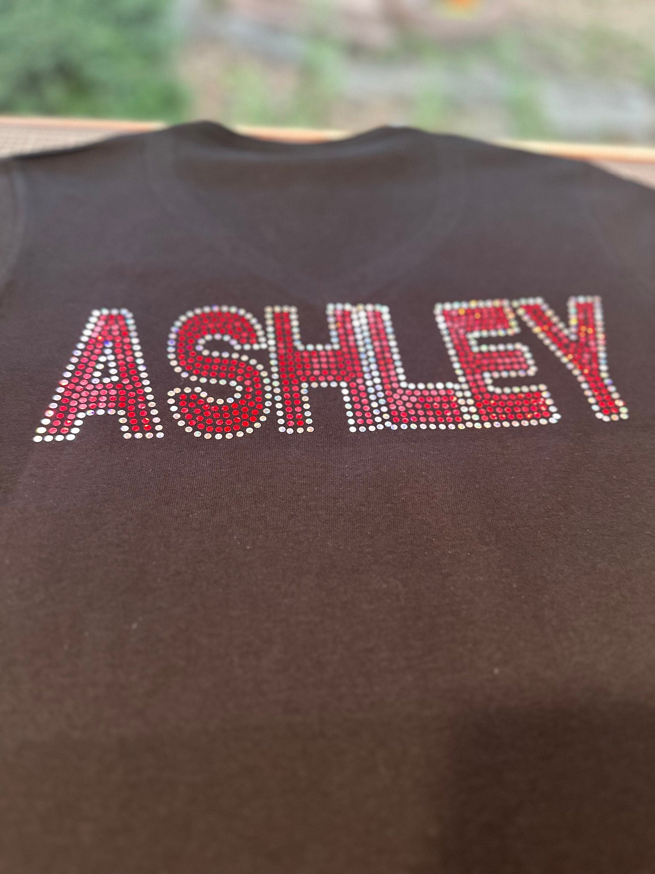 Softball MOM Tee! Softball Mom Sparkle Bling Tee / Softball Mom with Bat Tee, Tank or Sweatshirt - Stitch N Bling