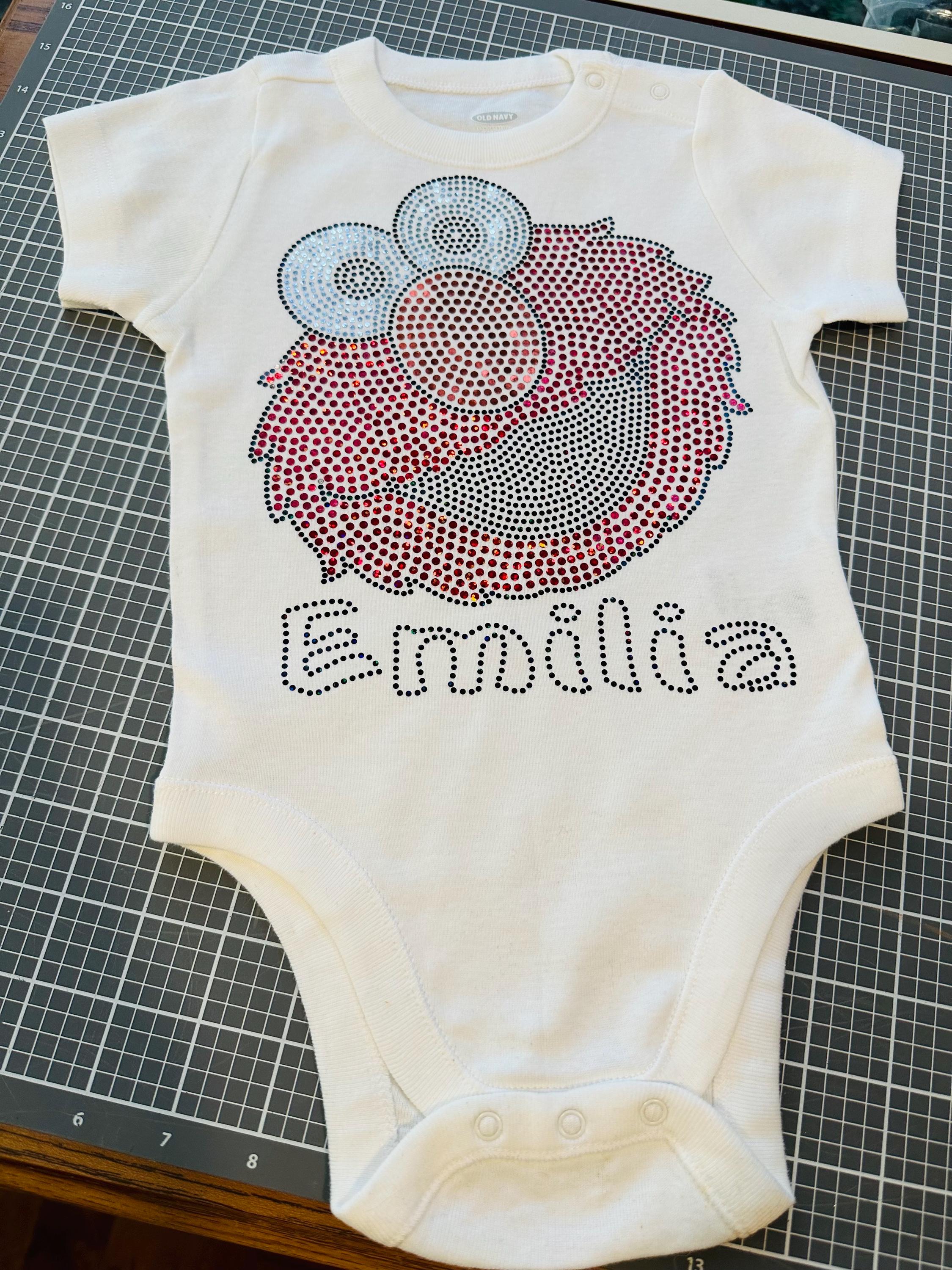 Silly Goose Onesie or Tee / Goose Bling Onesie! Baby Bling! Youth Tee / T-Shirt Bling! Free Personalization Available! - Stitch N Bling