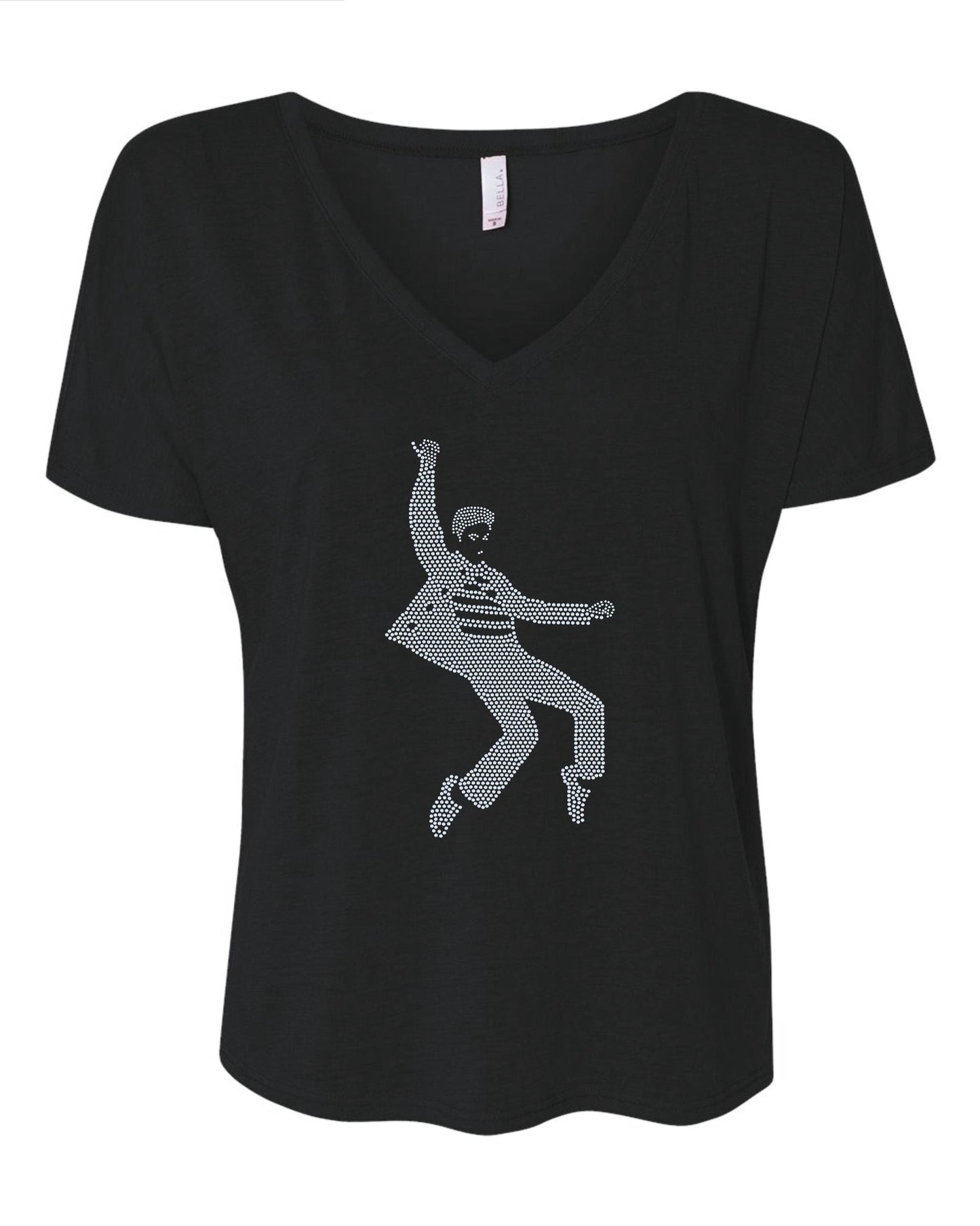 Elvis Jailhouse Rock Bling Tee! Tees, Long Sleeves, Sweatshirts and Tank Tops! Plenty of sparkly bling! Graceland Tee, Memphis Tee! - Stitch N Bling