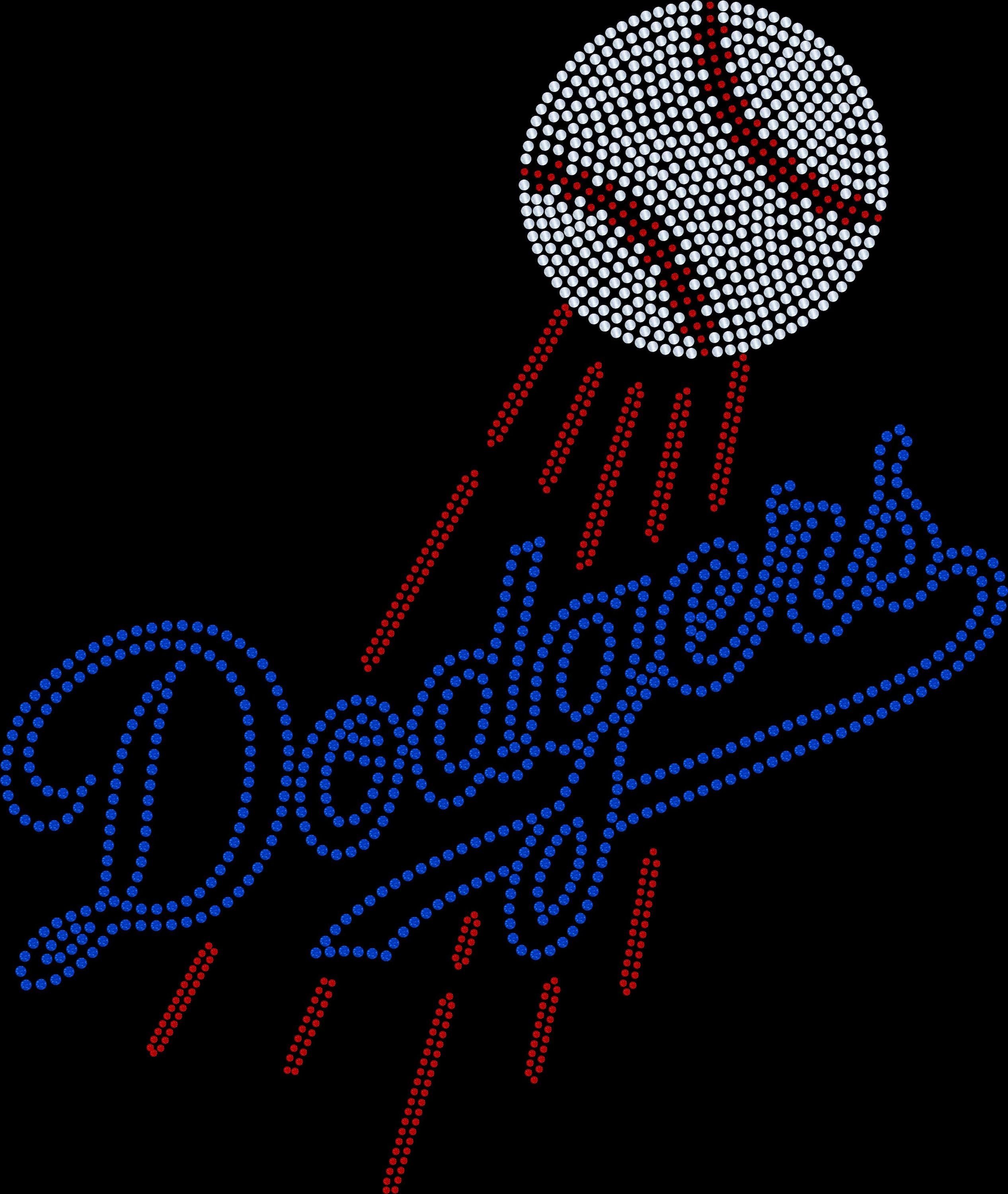 Los Angeles Dodgers Bling / Baseball Sparkle/ LA Dodgers Sports Bling Navy or Black Tee or Tank - Stitch N Bling