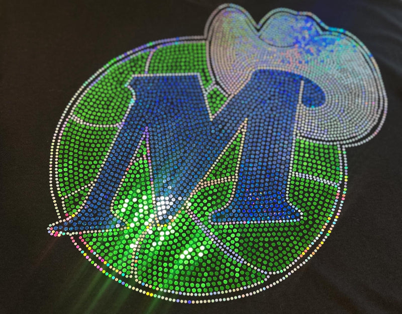 Dallas Mavericks Cowboy Hat Basketball Bling Tee! Mavs Bling! Mavericks T-shirt, long sleeve, Sweatshirt! Personalization Available! - Stitch N Bling