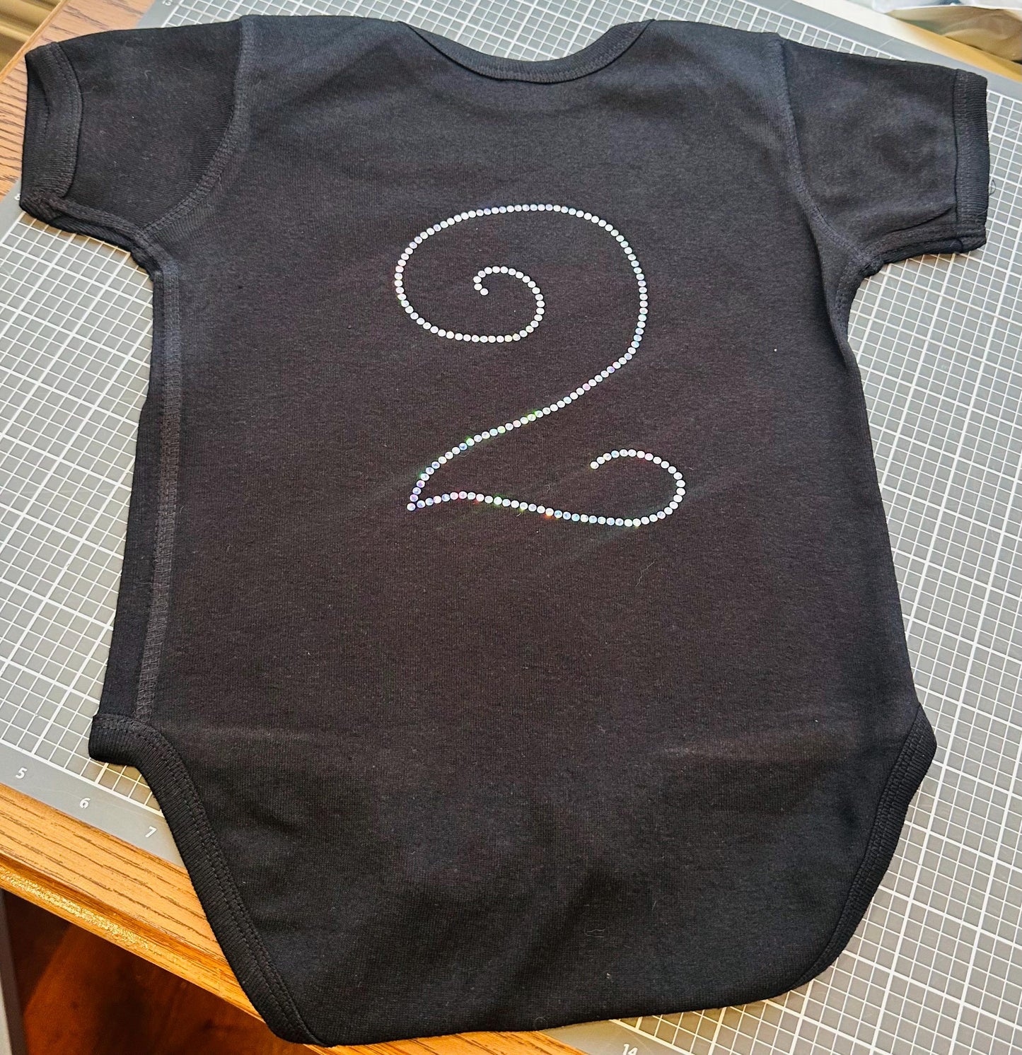 Monster or puppet Onesie or Tee / Monster Bling Onesie! Baby Bling! Youth Tee / T-Shirt Bling! Personalization available upon request!