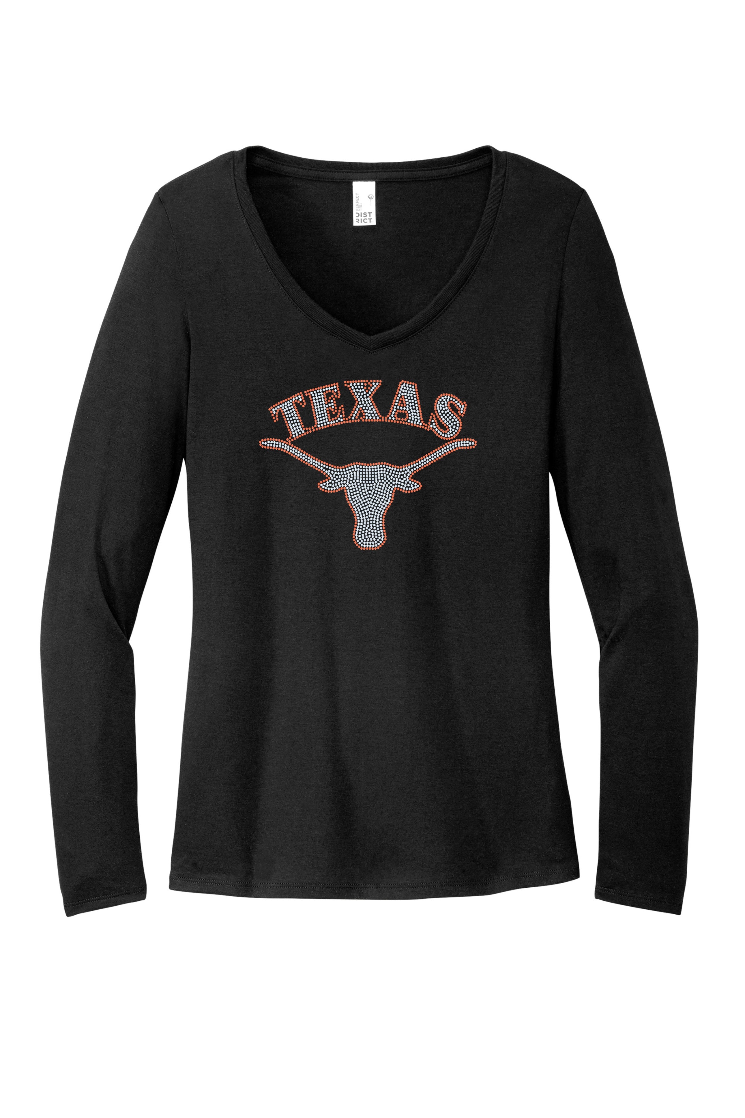 UT Austin Longhorn Texas University Apparel - Ladies V-Neck Tee, Unisex Crewneck, Ladies Long Sleeve V-Neck Shirt, Unisex Sweatshirt