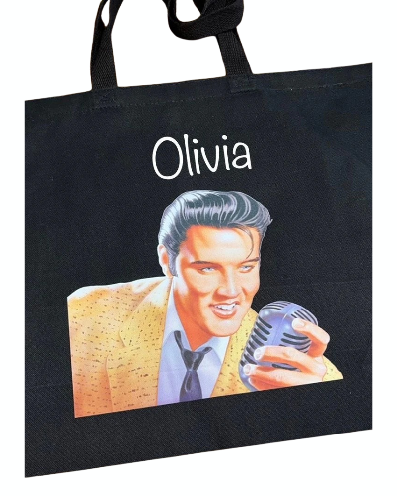 Elvis Presley Tote Bag! Personalization Available!