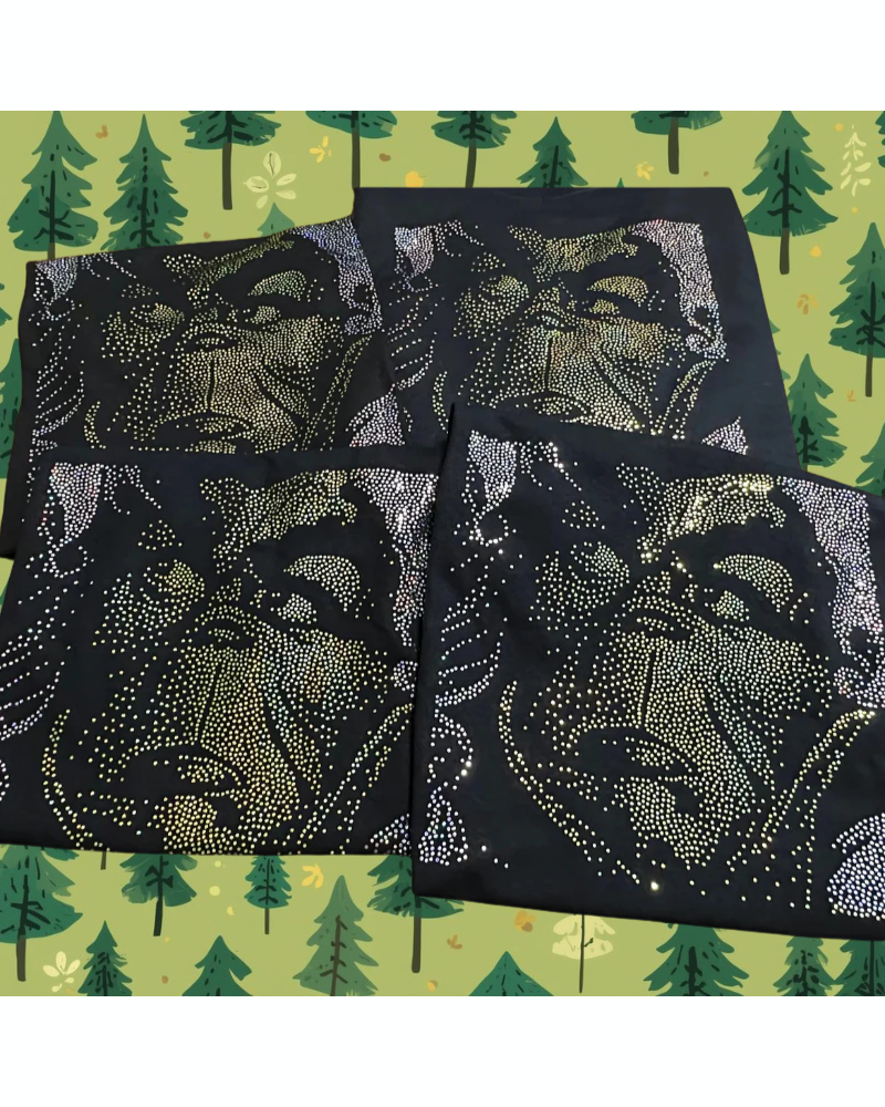 Christmas Grinch Bling Apparel – Ladies V-Neck Tee, Unisex Crewneck, Ladies Long Sleeve V-Neck Shirt, Unisex Sweatshirt