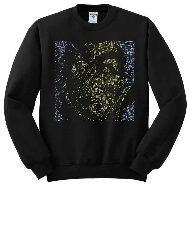 Christmas Grinch Bling Apparel – Ladies V-Neck Tee, Unisex Crewneck, Ladies Long Sleeve V-Neck Shirt, Unisex Sweatshirt