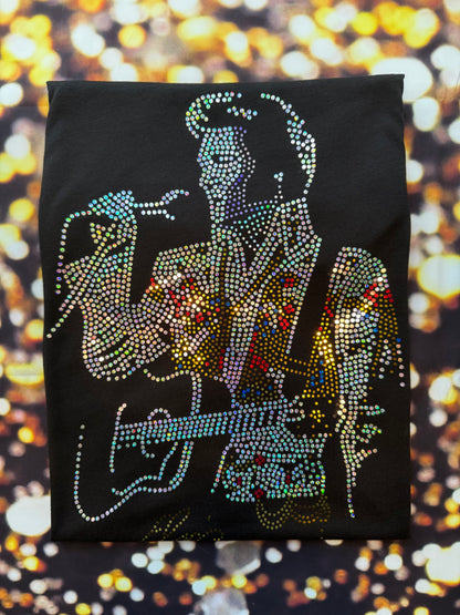 Elvis Bling Full Body Jumpsuit Elvis / XL Elvis Design! Singing Elvis with Bling!