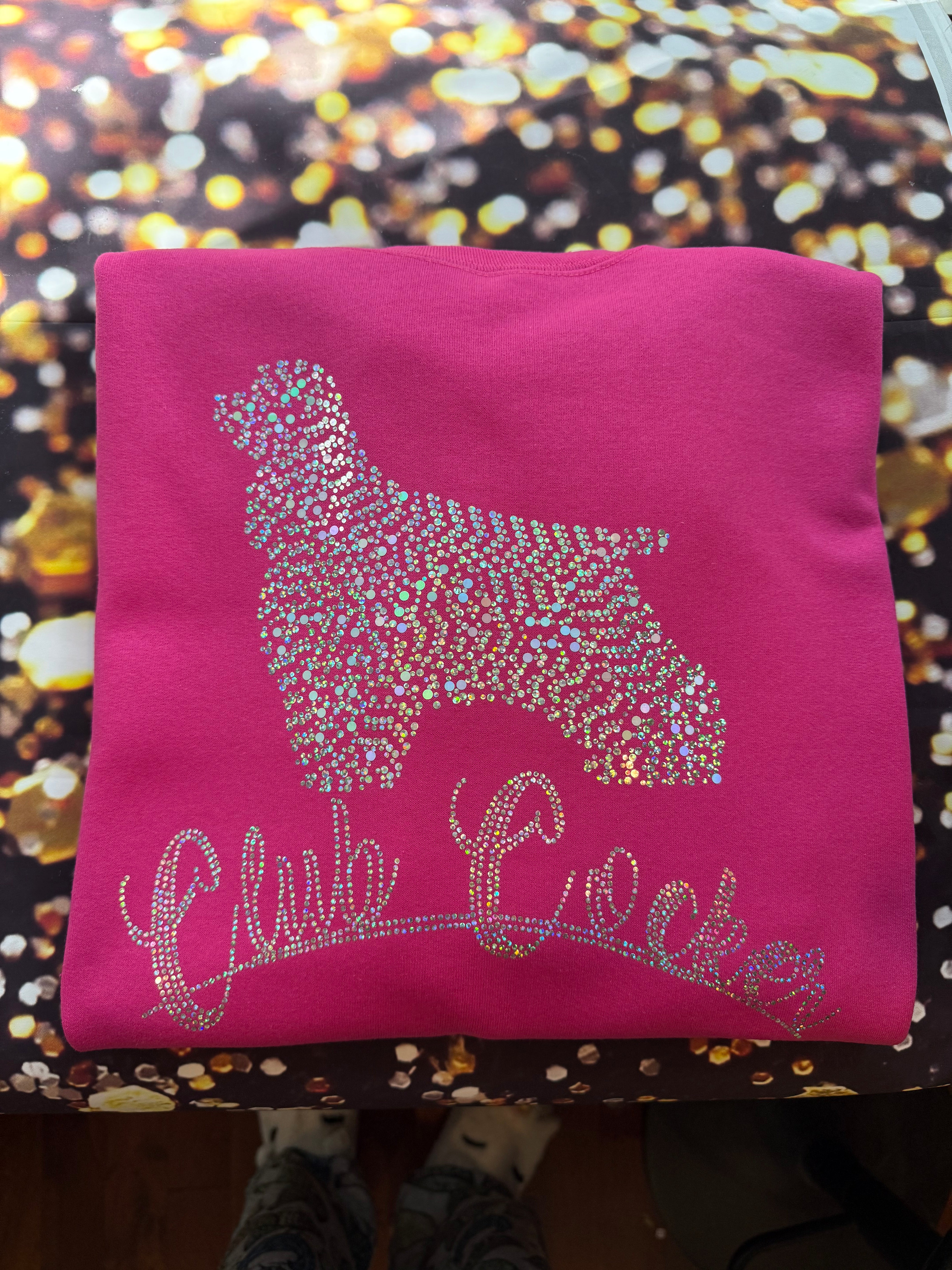 American Cocker Spaniel Club Cocker Dog Mom Bling Apparel – Ladies V-Neck Tee, Unisex Crewneck, Ladies Long Sleeve V-Neck Shirt, Unisex Sweatshirt