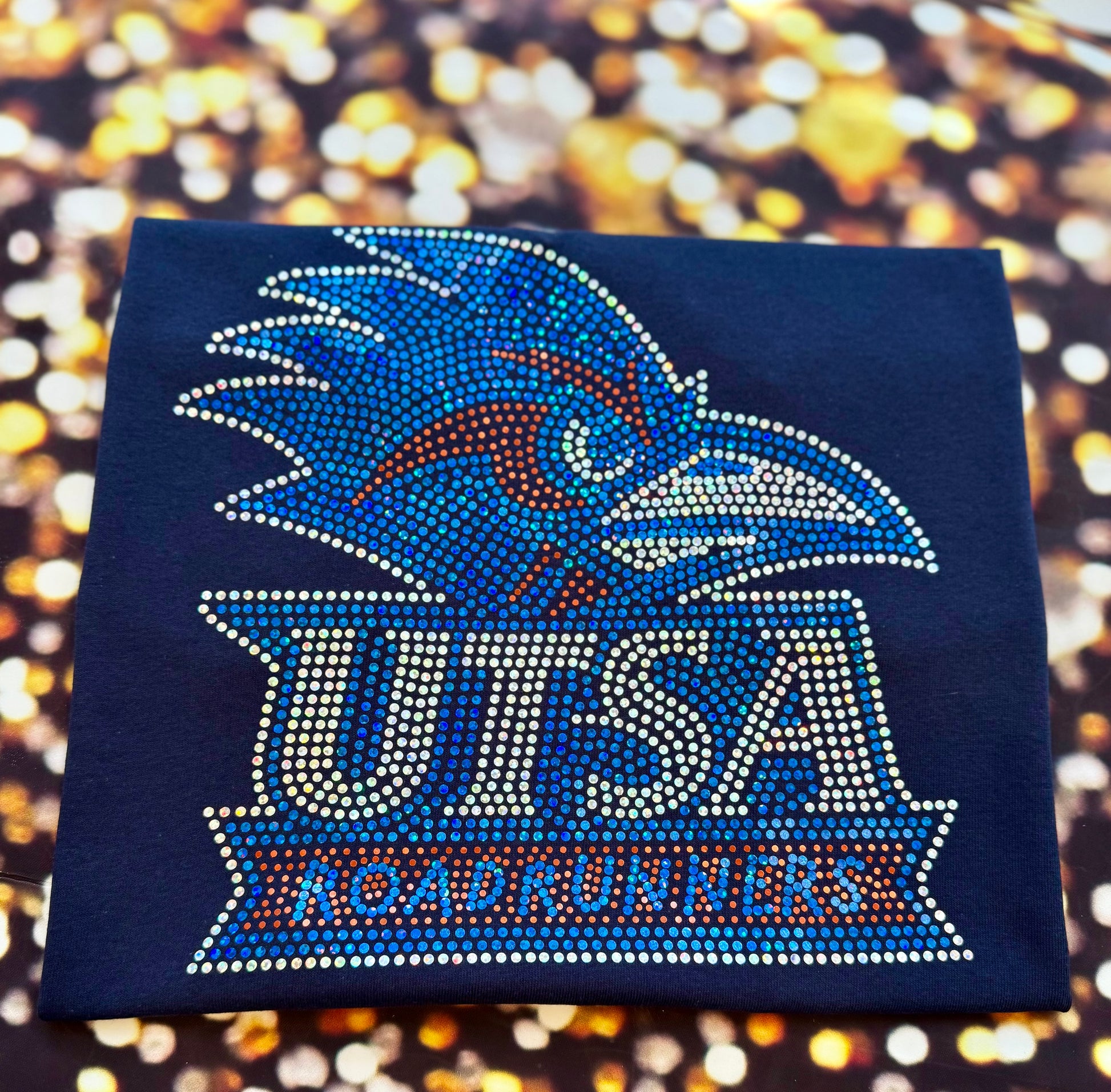 UTSA Roadrunners Texas University! University of Texas at San Antonio College Bling/Sports University Sparkle/Texas Sports Bling Tee or Tank - Stitch N Bling