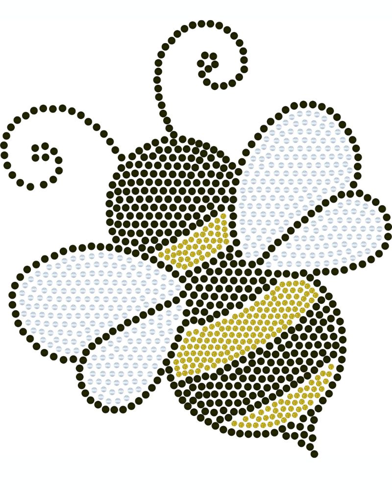 Sparking Buzzing Bumblebee Bling Apparel – Ladies V-Neck Tee, Unisex Crewneck, Ladies Long Sleeve V-Neck Shirt, Unisex Sweatshirt
