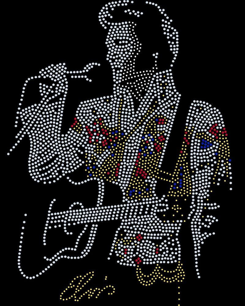 Elvis Jumpsuit Concert Bling Jacket or Unisex Sweatshirt