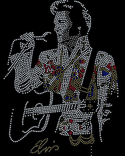 Elvis Jumpsuit Concert Bling Jacket or Unisex Sweatshirt