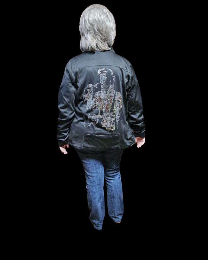 Elvis Jumpsuit Concert Bling Jacket or Unisex Sweatshirt