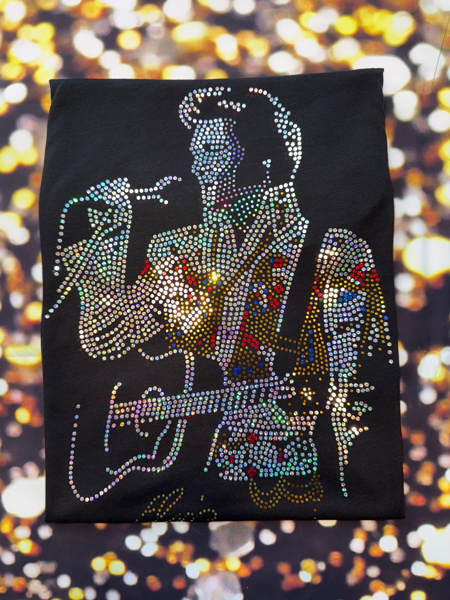 Elvis Bling Full Body Jumpsuit Elvis / XL Elvis Design! Singing Elvis with Bling!