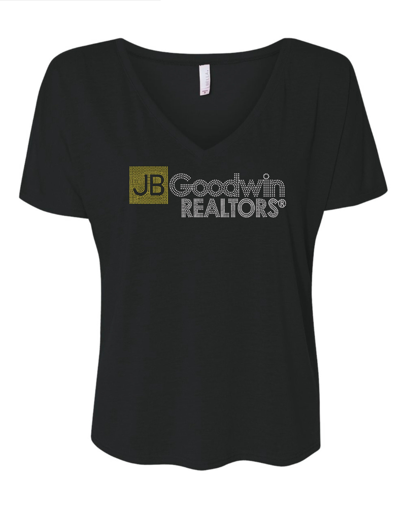 JB Goodwin V Neck Bling Shirt