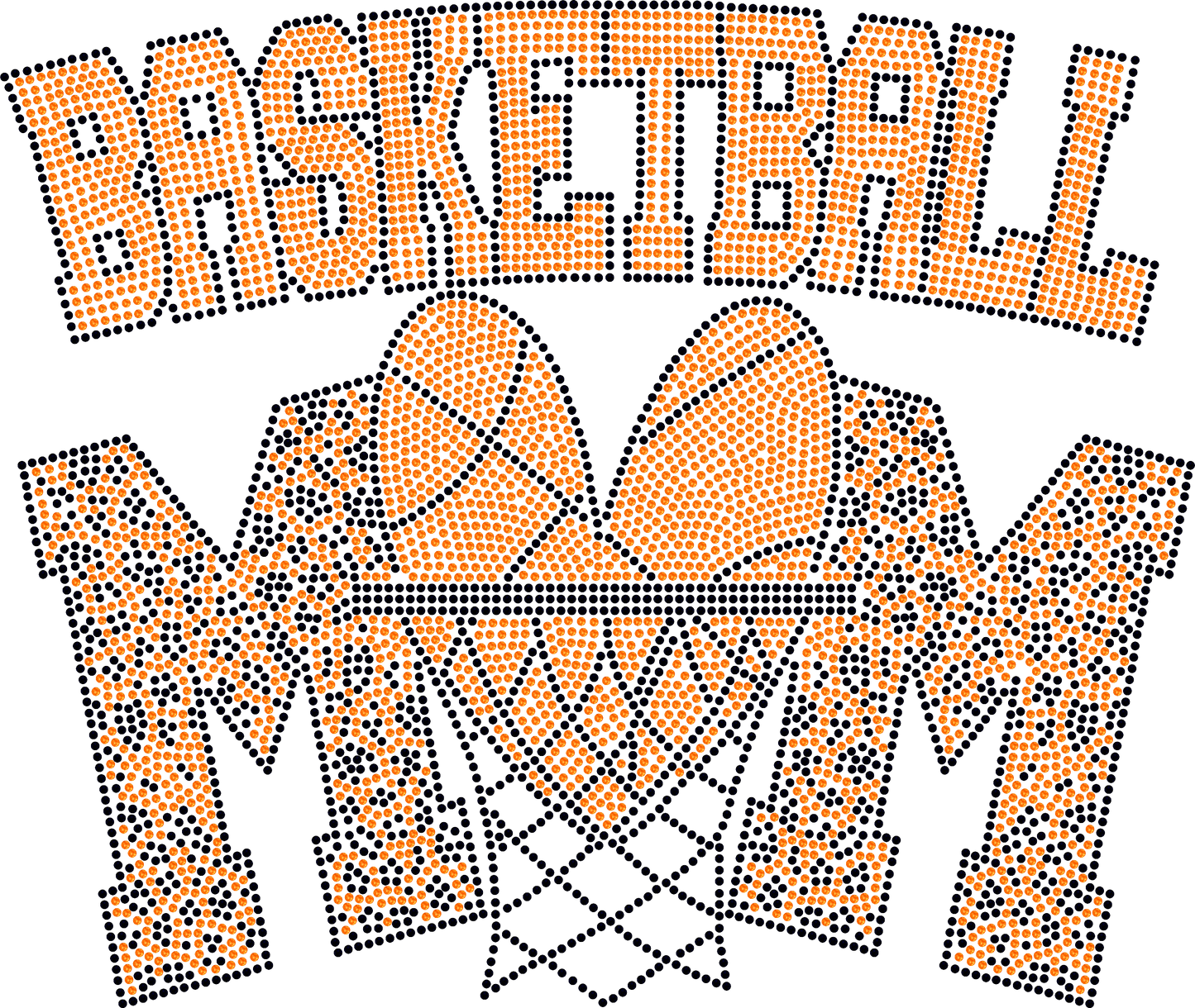 Basketball Mom Bling Tee, Basketball Sports Bling, Sport Mom Bling, Personalization Optional! Long sleeve and Sweatshirts! - Stitch N Bling