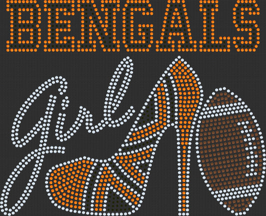 Cincinnati Bengals Football Bling Tee, High Heel Shoe, Bengals Girl, Personalization Optional! Tees, Long sleeve and Sweatshirts!