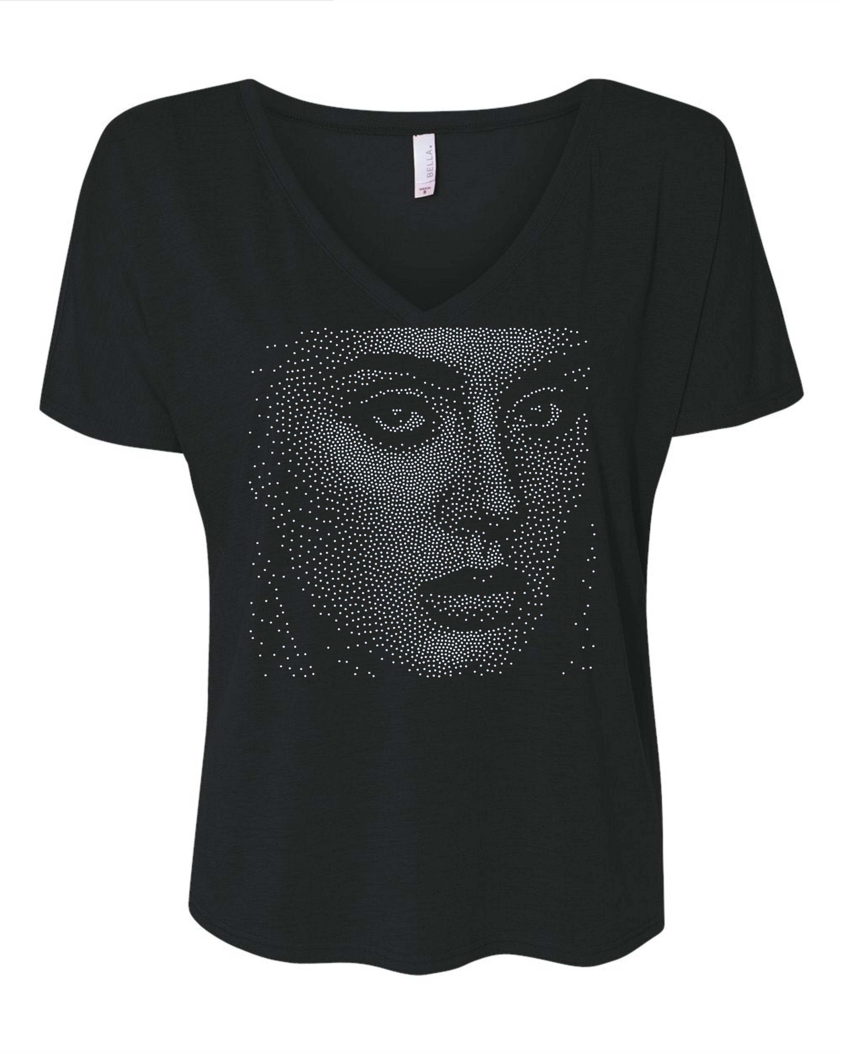 Adele Sparkle Concert Bling Apparel – Ladies V-Neck Tee, Unisex Crewneck, Ladies Long Sleeve V-Neck Shirt, Unisex Sweatshirt