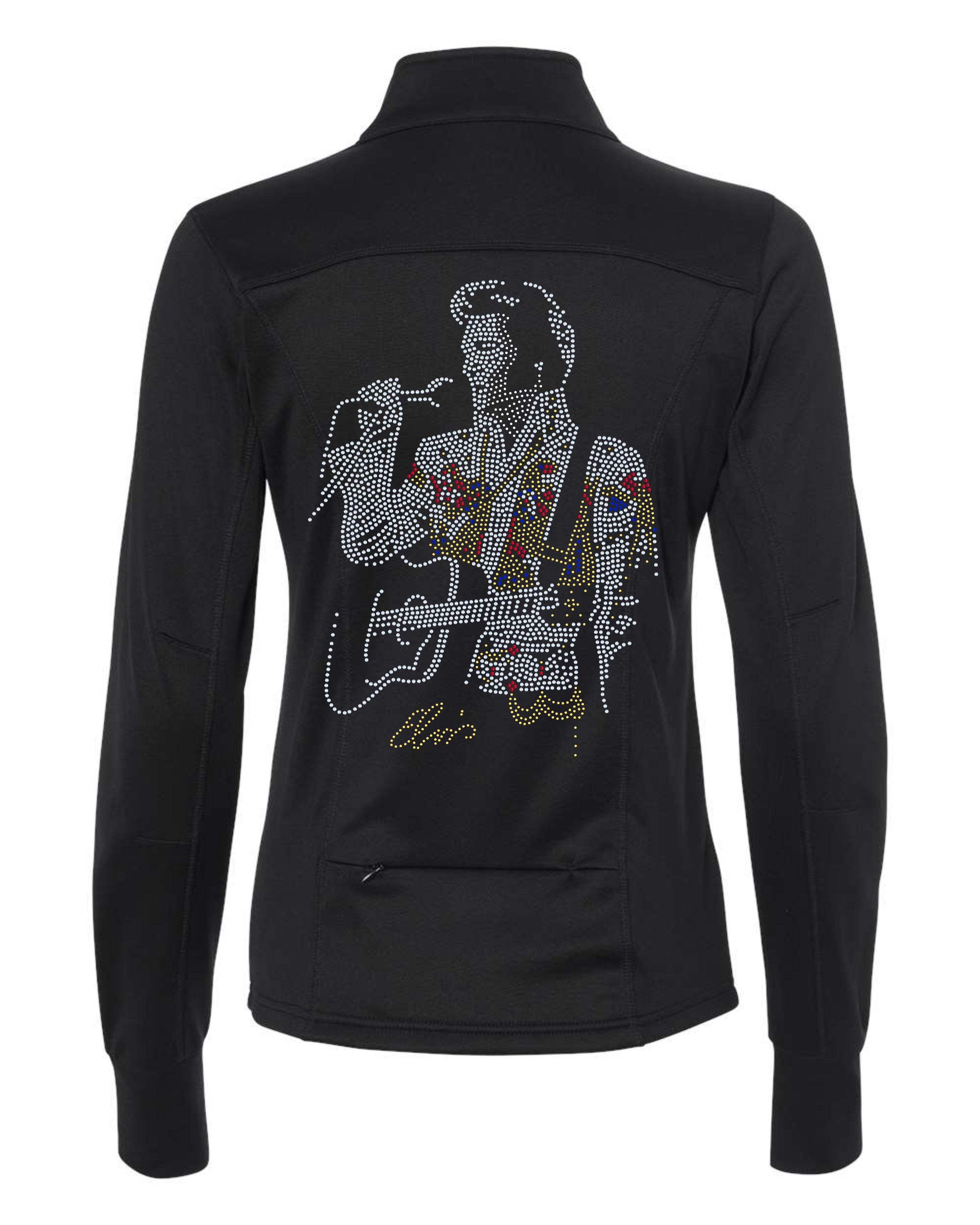 Elvis Jumpsuit Concert Bling Jacket or Unisex Sweatshirt