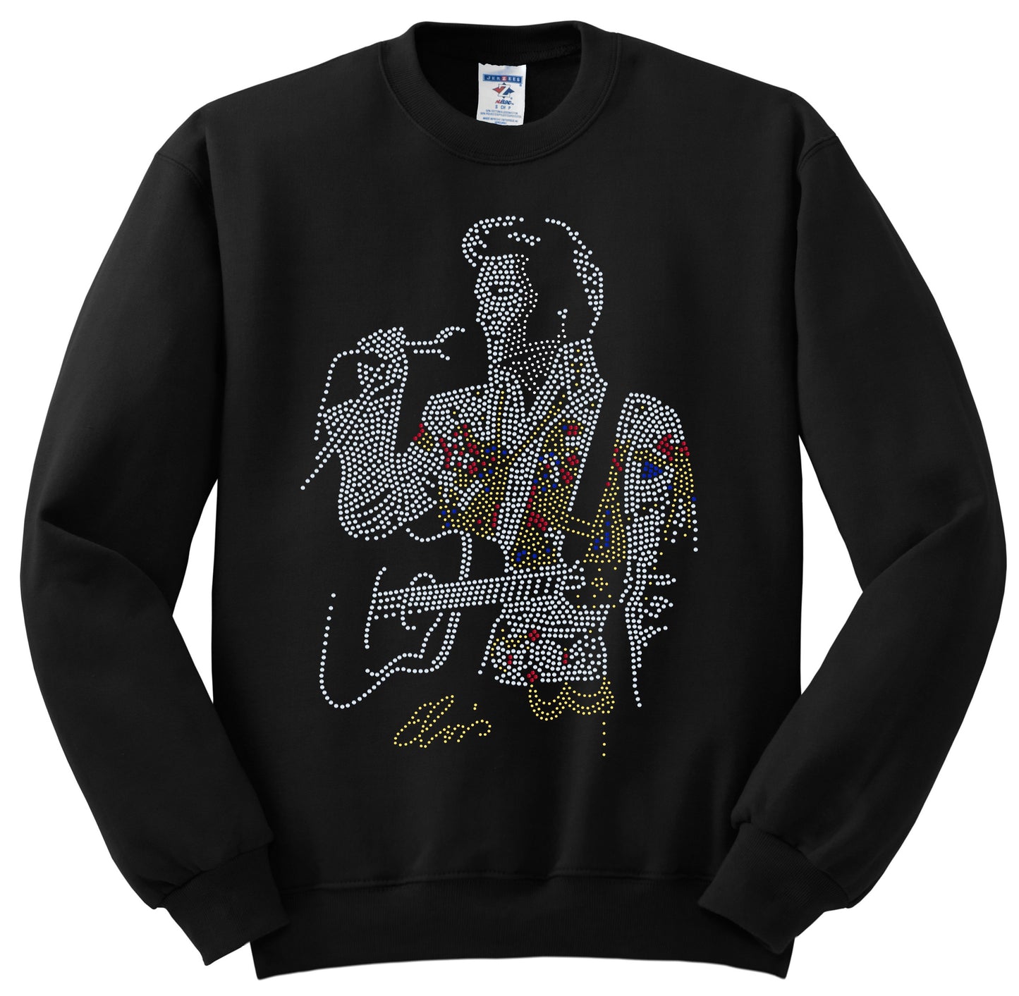 Elvis Jumpsuit Concert Bling Jacket or Unisex Sweatshirt
