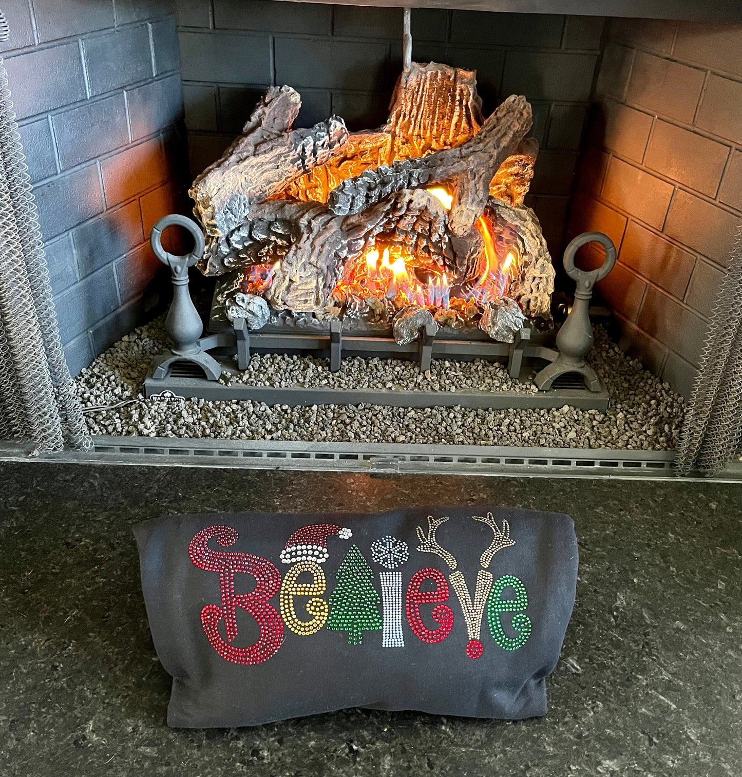 Merry Christmas Old Truck with Christmas Tree Spangle Tee, T-Shirt/Christmas Tree Design! Christmas Sweatshirt, Tee, Long Sleeve Available - Stitch N Bling
