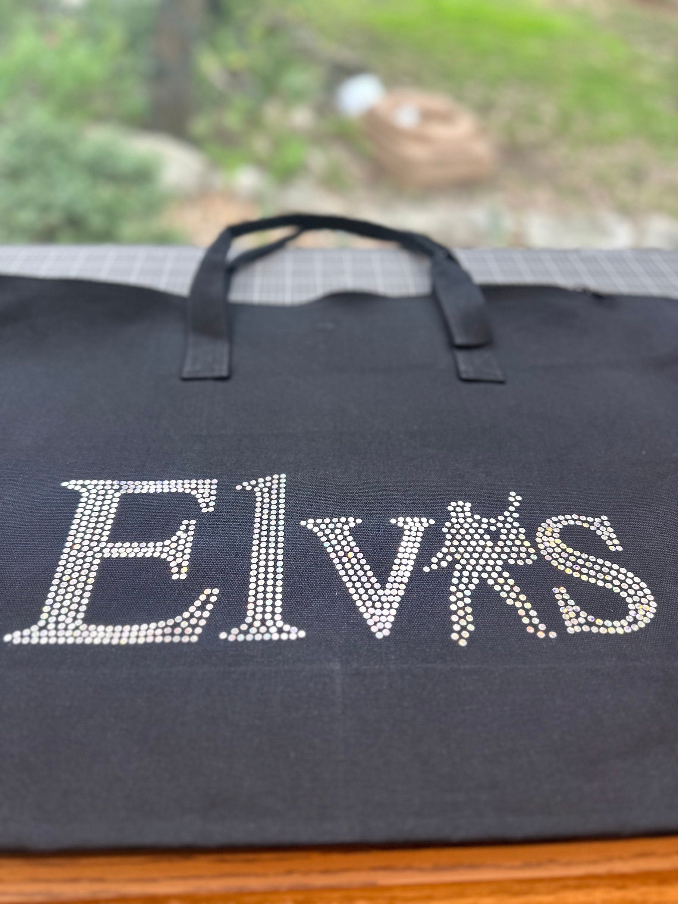 Elvis Bling Bag / Elvis Bag / Graceland Zippered Tote bag! - Stitch N Bling