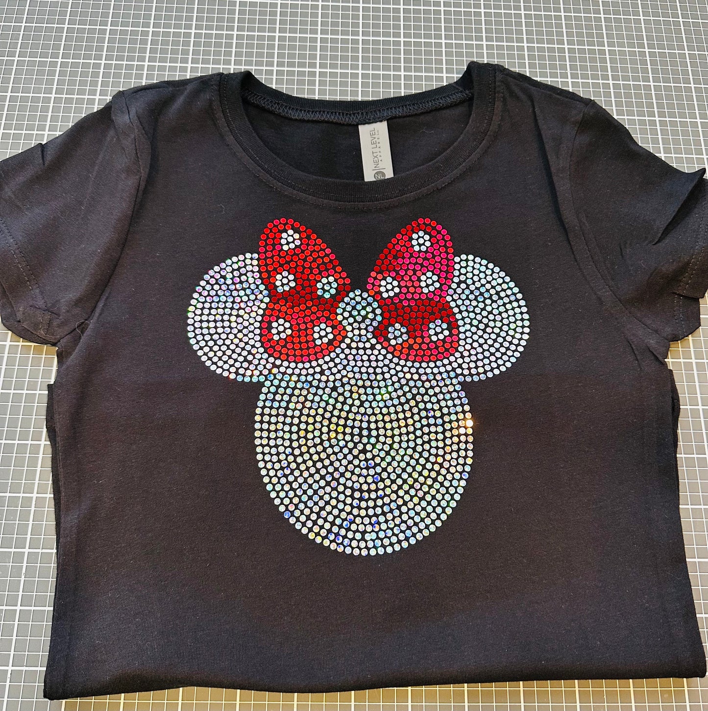 Personalized Mouse Bling/ Girl Mouse Tee/ Children & Adult Sizes Available, Sweatshirts