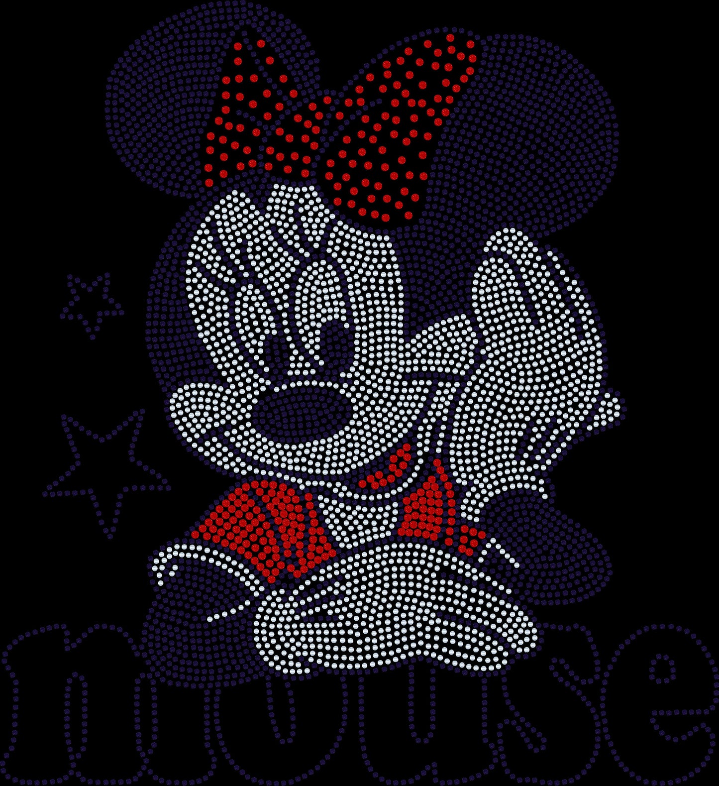 Minnie Mouse Bling Bag /Mini Bag / Zippered Tote bag! - Stitch N Bling