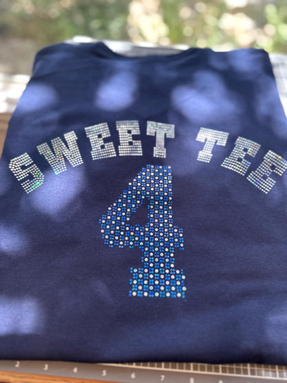 Personalized Dallas Football Bling Tee, High Heel Shoe, Dallas Girl! Personalization Optional! Tees, Long sleeve and Sweatshirts Available! - Stitch N Bling
