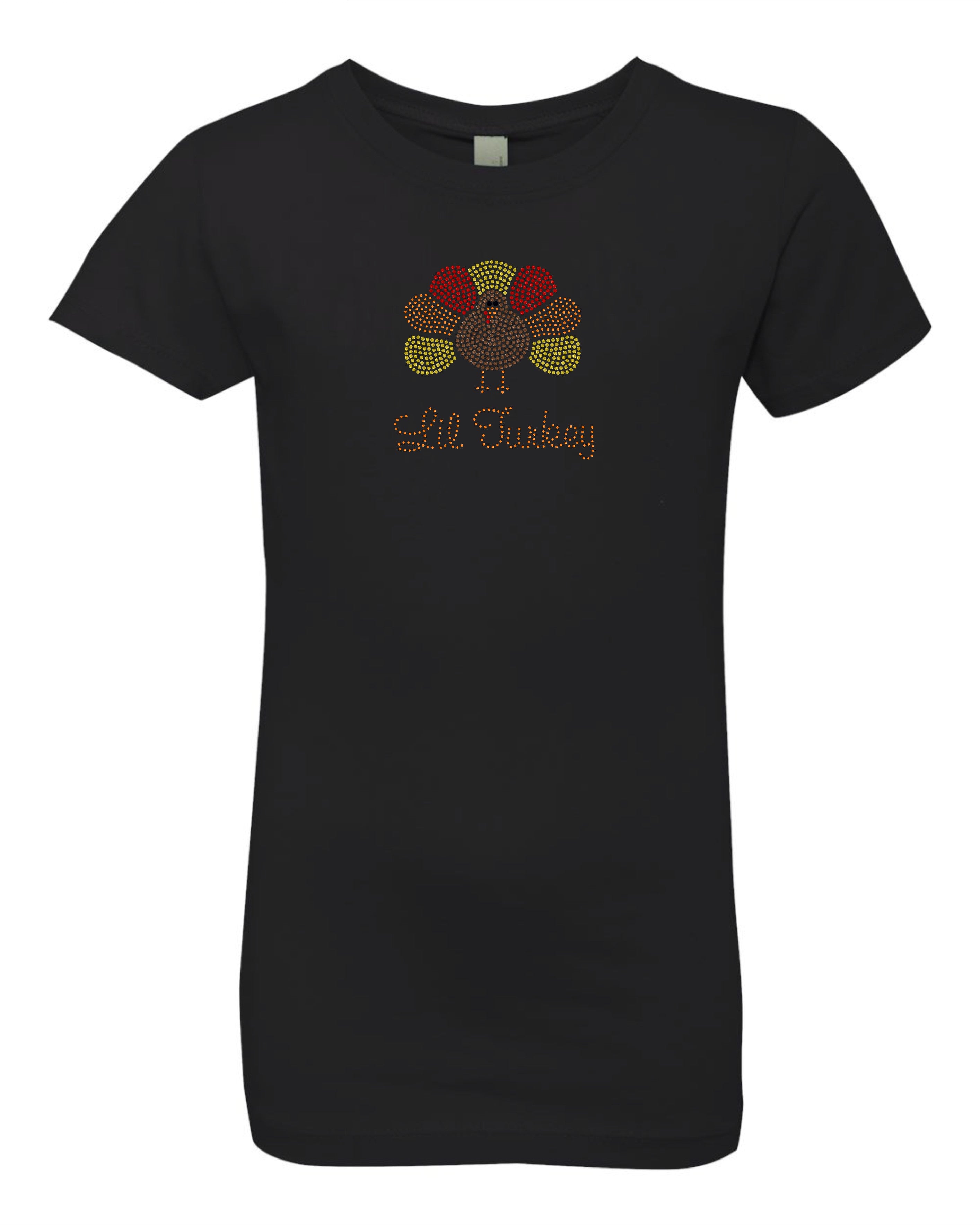 Lil Turkey Bling Apparel – Youth Girls and Baby Onesie