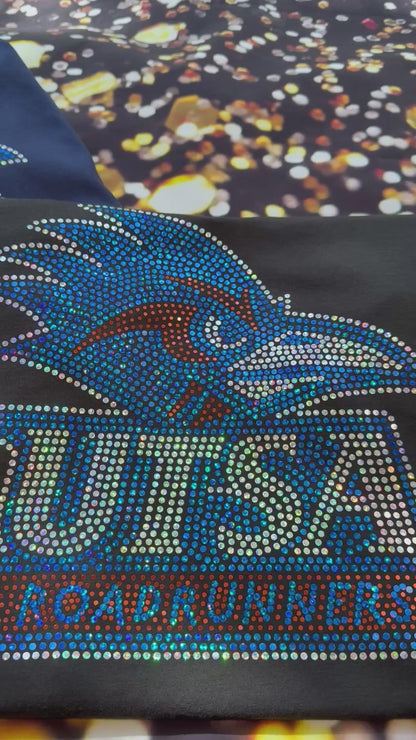 UTSA Roadrunners Texas University! University of Texas at San Antonio College Bling/Sports University Sparkle/Texas Sports Bling Tee or Tank