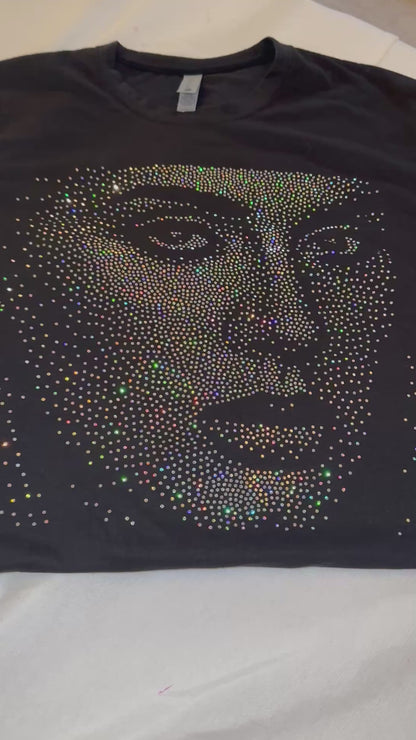 Adele Bling Tee or Sweatshirt / ADELE Singer Sparkly Spangle T-Shirt, Tee Shirt or Sweatshirt