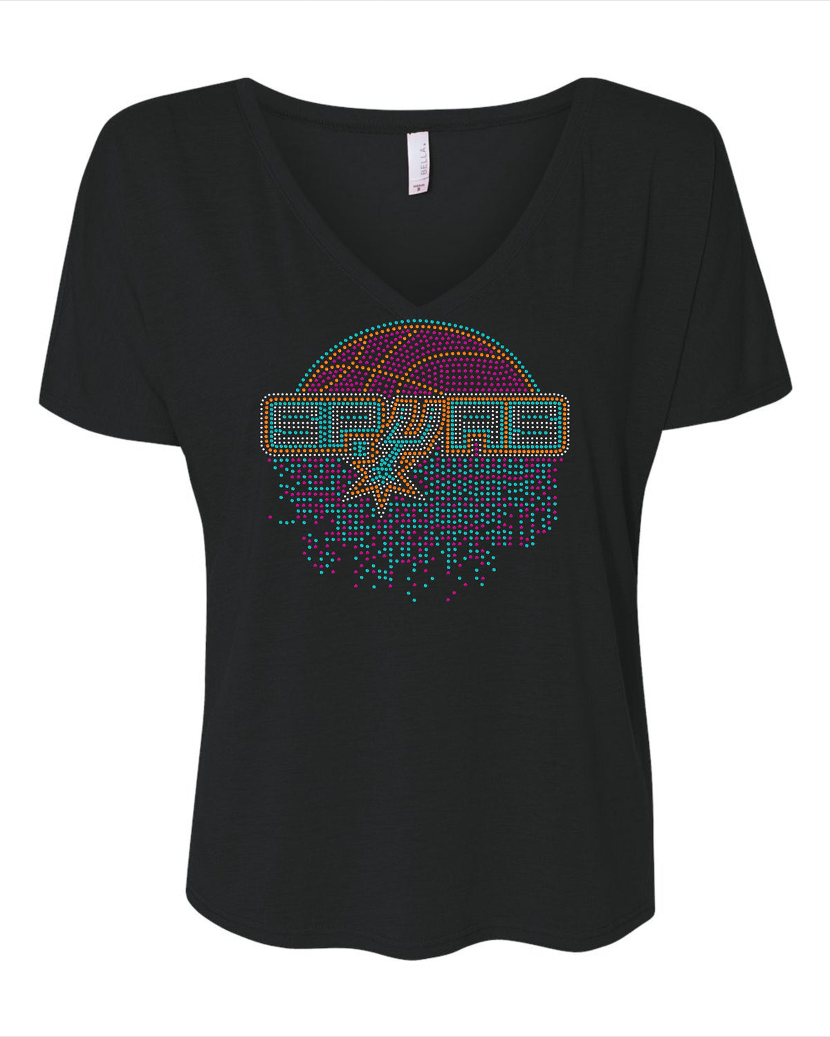 San Antonio Spurs Traditional Colors Basketball Bling Apparel - Spurs ...