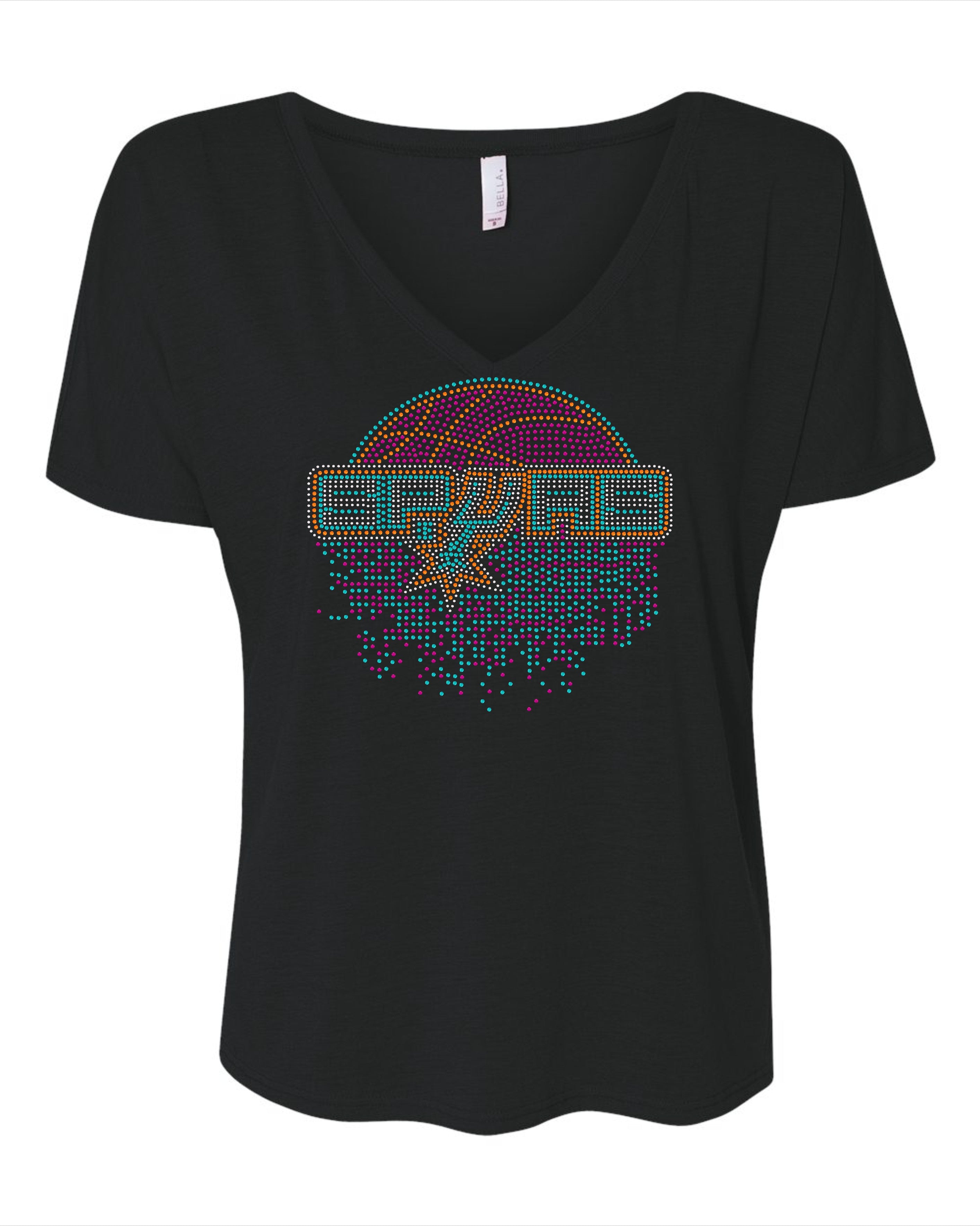 San Antonio Spurs Basketball Traditional Colors Bling Apparel – Ladies V-Neck Tee, Unisex Crewneck, Ladies Long Sleeve V-Neck Shirt, Unisex Sweatshirt